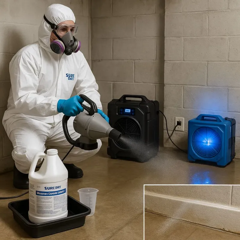 Sanitization and Odor Removal process in Des Plaines, IL