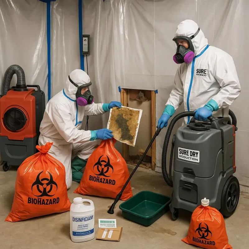 Contaminated Water Handling Protocols process in Des Plaines, IL