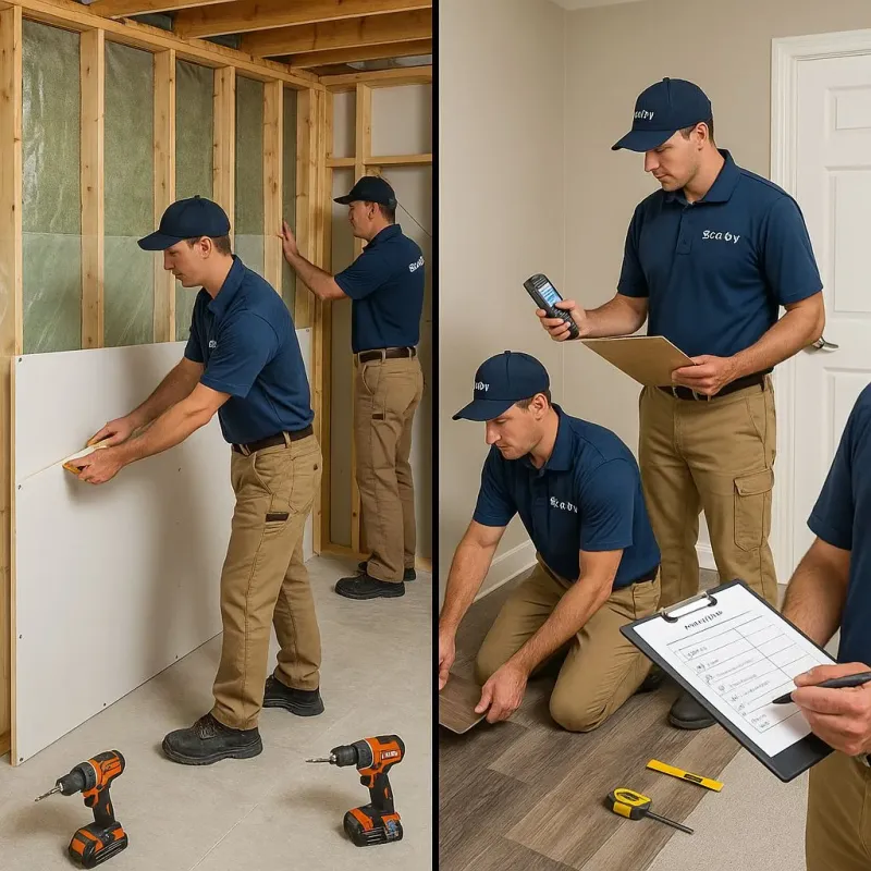 Repairs and Reconstruction process in Des Plaines, IL
